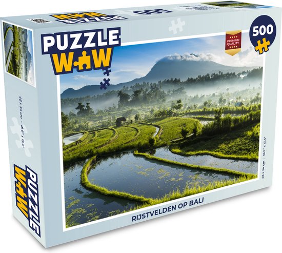 bewonderen audit produceren Puzzel Rijstvelden op Bali - Legpuzzel - Puzzel 500 stukjes | bol.com