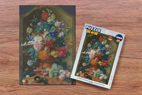 Puzzle Adulte 500 pièces Fleurs de Vase d'art pour Le