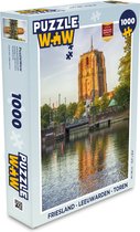 Puzzel Friesland - Leeuwarden - Toren - Legpuzzel - Puzzel 1000 stukjes volwassenen