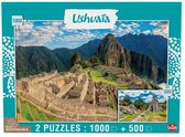 GOLIATH - Puzzle - Collection Ushuaia - Machu Picchu (Pérou) et Tikal (Guatemala)