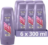 Bol.com Andrélon Oil & Shine Special Conditioner - 6 x 300 ml - Voordeelverpakking aanbieding