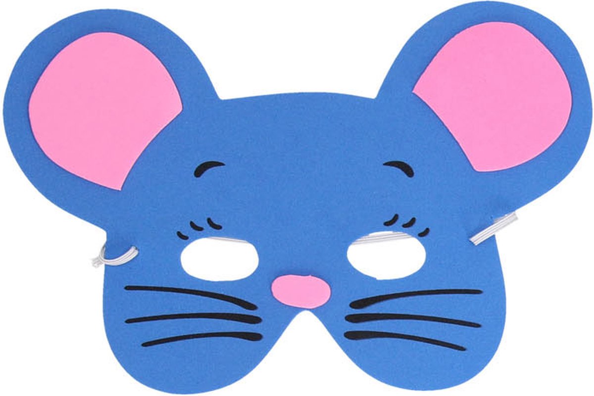 Foammasker Muis | Dieren Masker | Mouse Verkleden