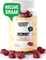 Yummygums Mommy - zwangerschapsvitamines - 60 suikervrije vegan gummies -  met foliumzuur & D3