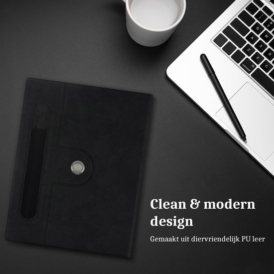 Prooven Tablethoes - Geschikt voor Remarkable 2 - Folio - Cover - Zwart van Pro — afbeelding 4