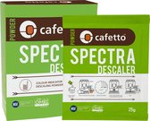 Cafetto Spectra - Biologische PH Koffiemachine Ontkalker - Sachet 4 x 25 gram