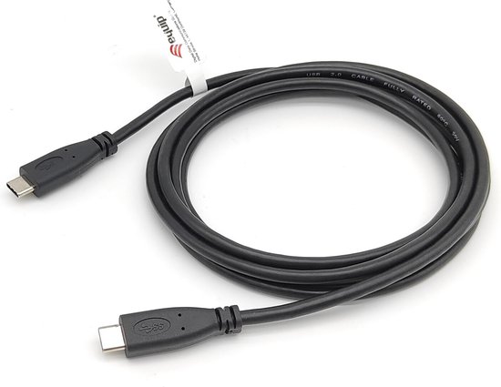 Equip 128888 USB 2.0 TYPE-C naar C, M/M, 3,0 m