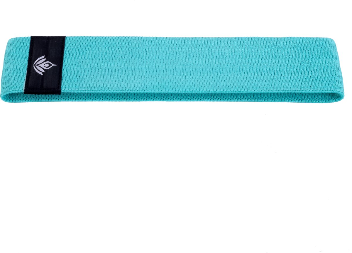 Weerstandsband Medium - 10 kg - Textiel - Licht Blauw - Sportband