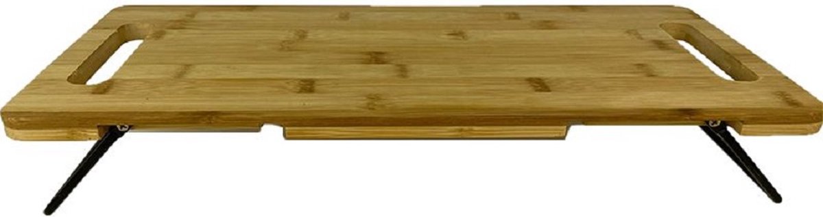 Serveerplank - Inklapbaar - Bamboe - Tapas - Ontbijttafel - 48 x 20 cm