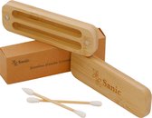 Sanic® - Herbruikbare Wattenstaafjes - Bamboe - Wasbaar - Duurzaam - Swab - 2 stuks