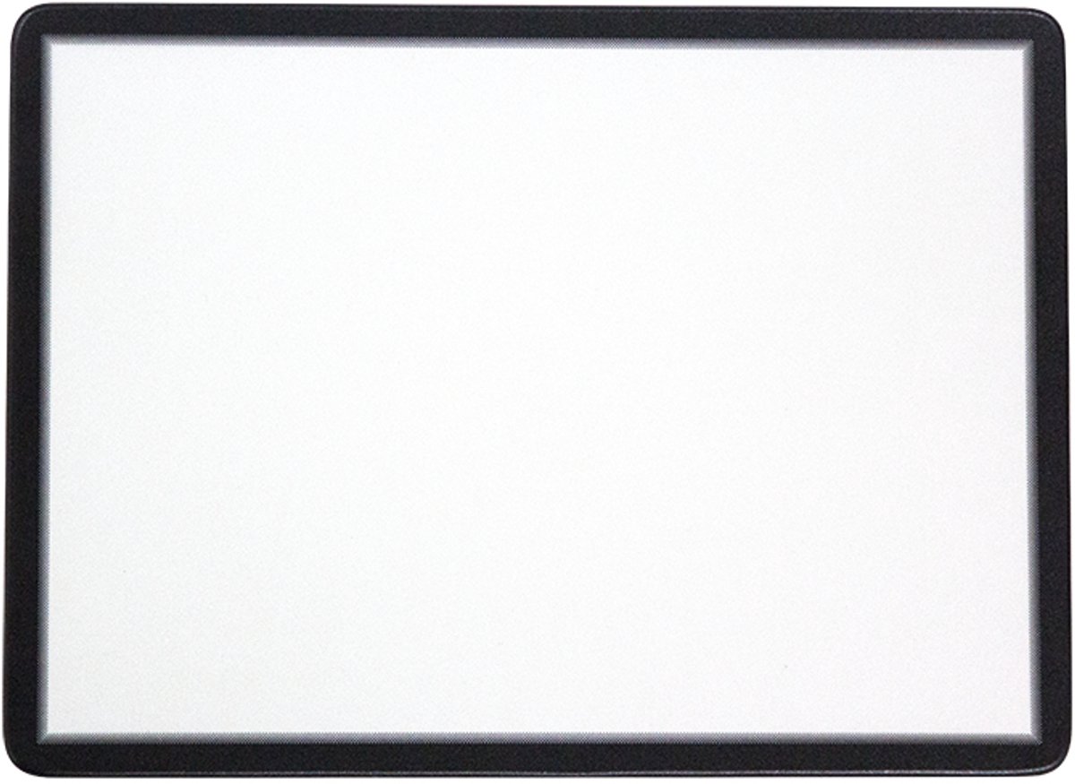 LogiLink ID0134 Zwart, muismat Transparant fotolijstje 230x195