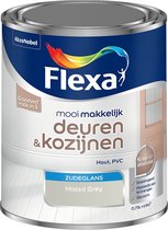 Flexa Mooi Makkelijk - Deuren en Kozijnen - Misted Grey - 750 ml