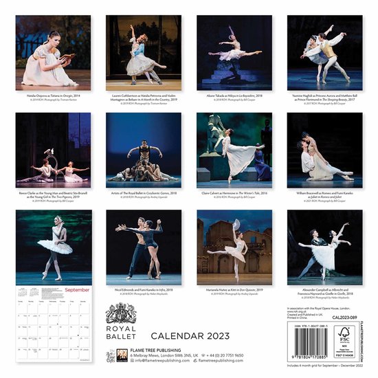 Royal Ballet Kalender 2023 