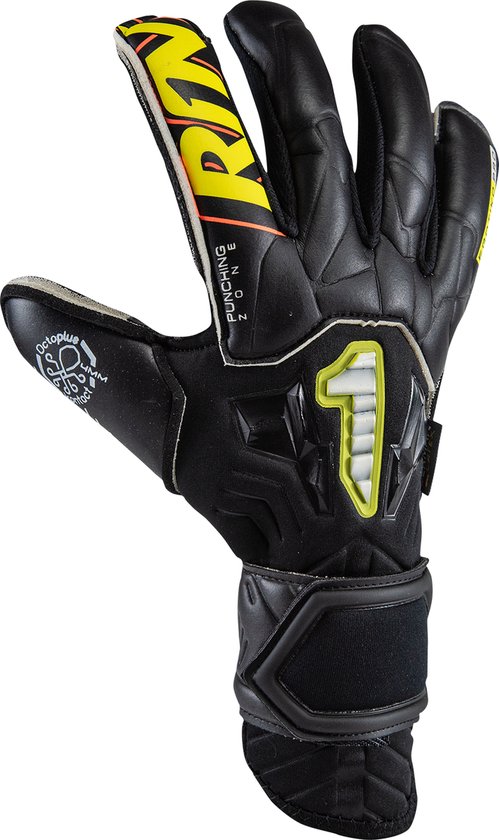 Rinat Keeperhandschoen Egotiko Stellar Pro Zwart, maat 8