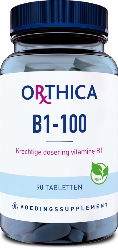 Orthica B1-100 - vitamine B1 - 90 tabletten