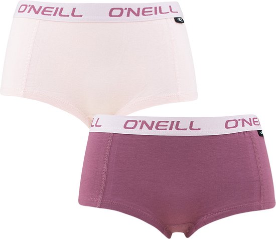 O'Neill boxer femme 2P violet & rose - L
