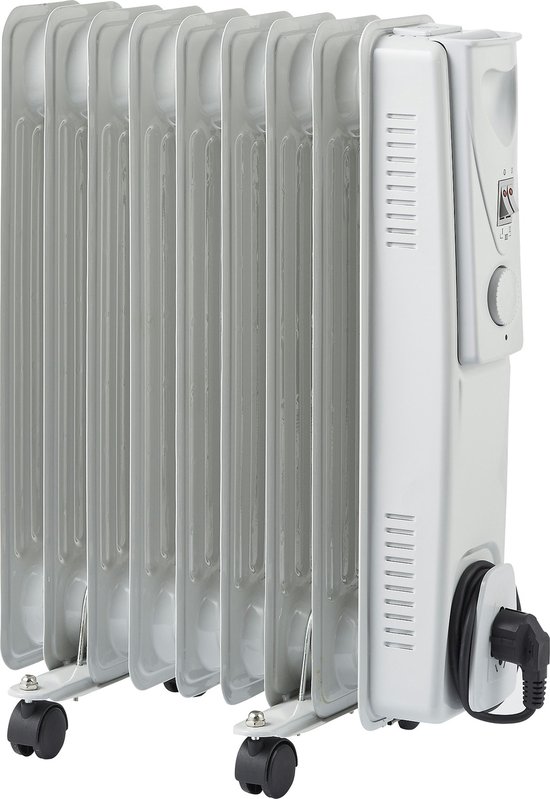Olie gevulde radiator - Elektrisch - Heater - Kachel - Olieradiator -  Warmte - Tot... | bol.com
