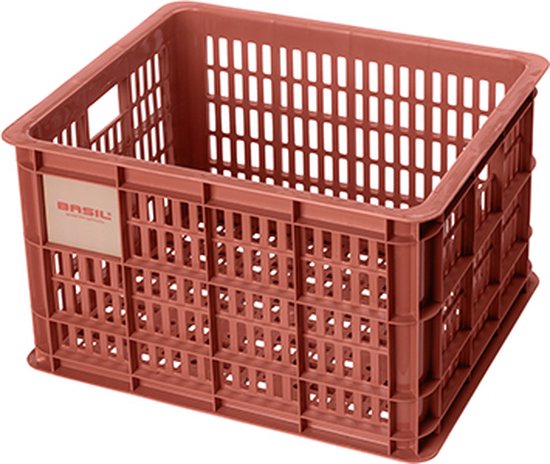 Foto: Basil fietskrat m medium 29 5 liter rood
