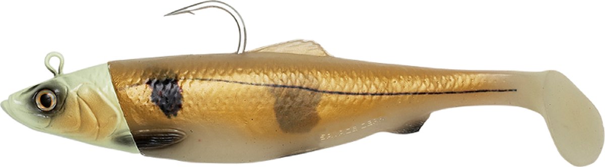 Savage Gear | 4D Herring BIG-Shad | Glow Haddock | 200 gram - 22 centimeter