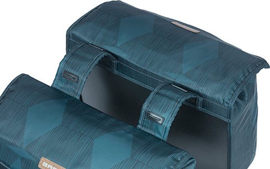 Basil Elegance Dubbele Fietstas - 40-49 Liter - Estate blauw van Basil — afbeelding 4