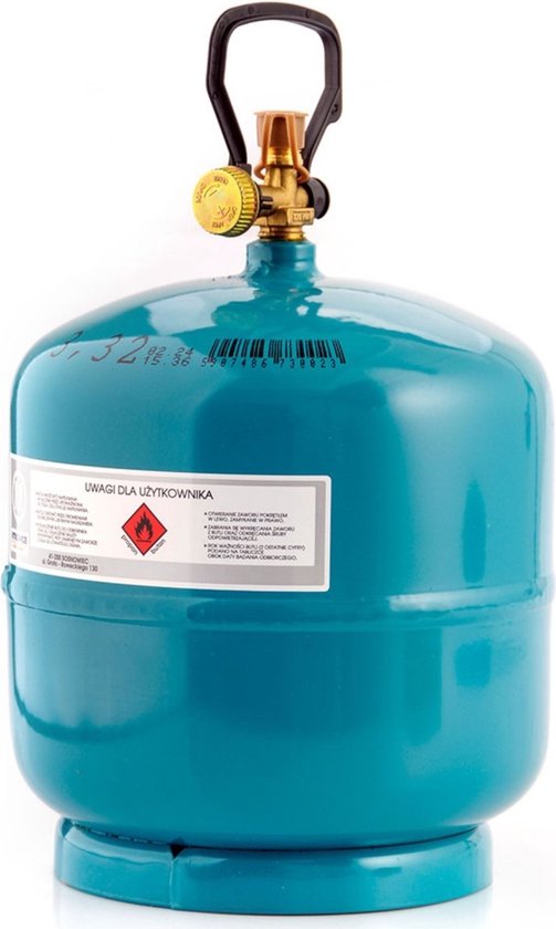 Gasfles - propaan - 3 kg - 7,2 L