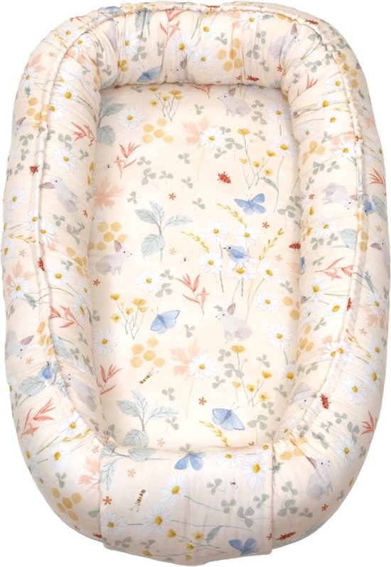 MamaLoes Amy Nature Meadow Beige Babynest 84255