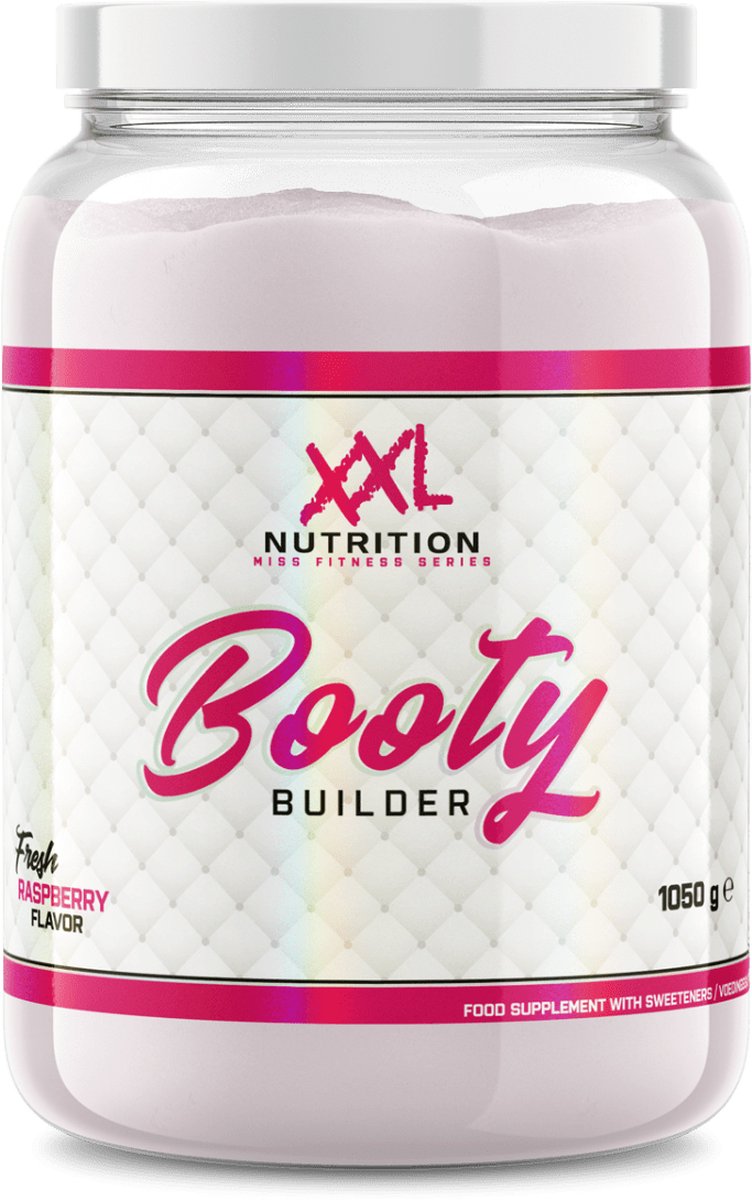 Goedkoopste XXL Nutrition - Booty Builder - All-in-one Supplement voor Vrouwen - Whey Protein Hydrolisaat Eiwitpoeder, BCAA, Collageen & Creatine Creapure - Fresh Raspberry - 1050 Gram