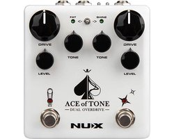 NUX NDO-5 analoge dubbele effect pedaal overdrive ACE OF TONE