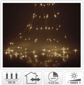 Oneiro’s luxe Cascadeverlichting - 200 led - warm wit - timer en dimmer - kerst - kerstboom - feestdagen - winter - verlichting - binnen - buiten - sfeer