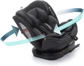 Babyauto Biro D-Fix Autostoel - 360º draaibaar met Isofix - 0 tot 36 kg - 0 tot 12 jaar - Groep 0+/123 - Kleur Antraciet