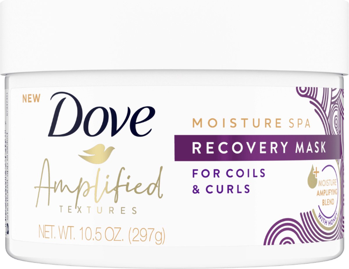 Dove Amplified Textures Moisture Spa Recovery Mask 10.5oz