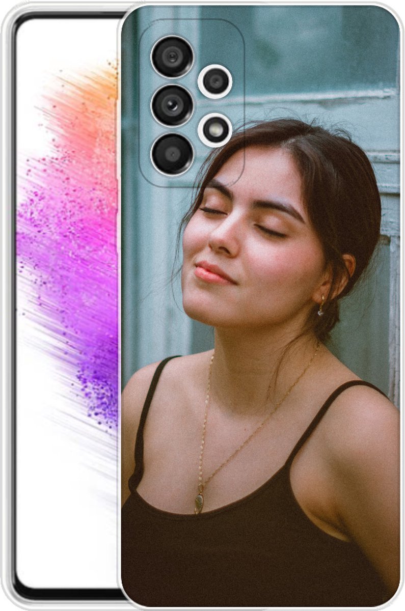 Samsung Galaxy A73 Zelf Hoesje Maken met Foto's