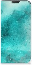 Foto hoesje Geschikt voor Samsung Galaxy Xcover 6 Pro Smart Cover Painting Blue