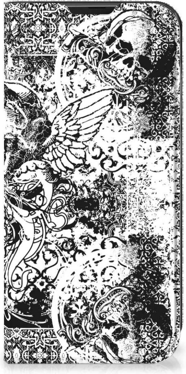 Mobiel BookCase Samsung Galaxy Xcover 6 Pro Skulls Angel