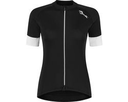 Rogelli Modesta Fietsshirt Dames - Korte Mouwen - Wielershirt - Zwart - Maat L