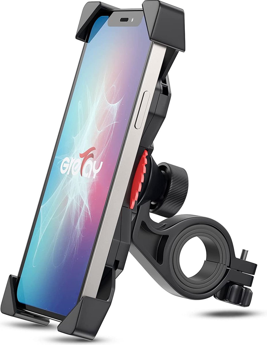 Universele Telefoonhouder Fiets - Scooter en Motor - Hoogste kwaliteit - Duurzaam