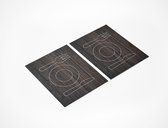 Placemats Hout Print | Set van 10 stuks | Fotofabriek Onderleggers Bestek | 28,5 x 39,5 cm