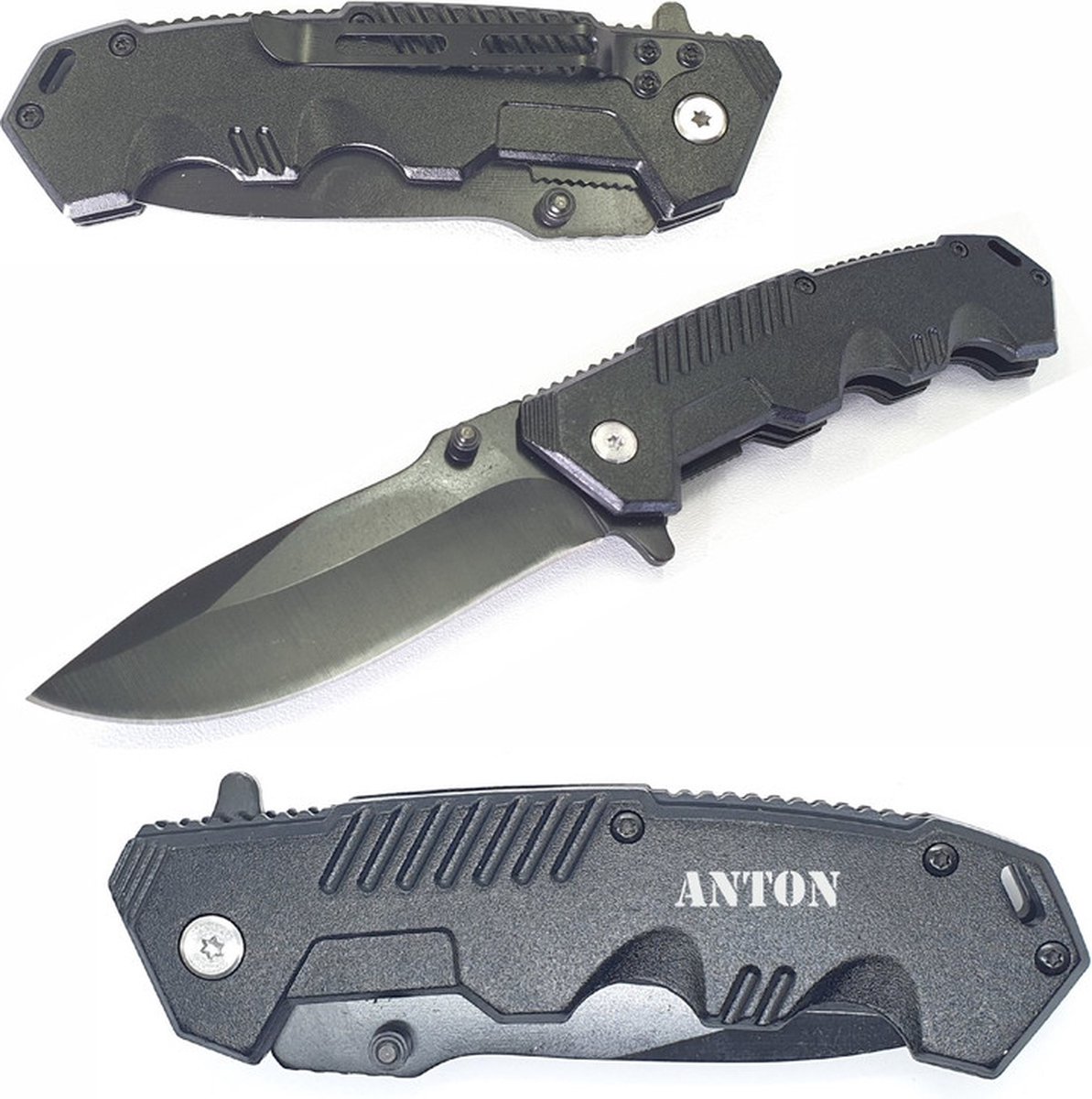 Mes Met Naam Gravering -  Anton
