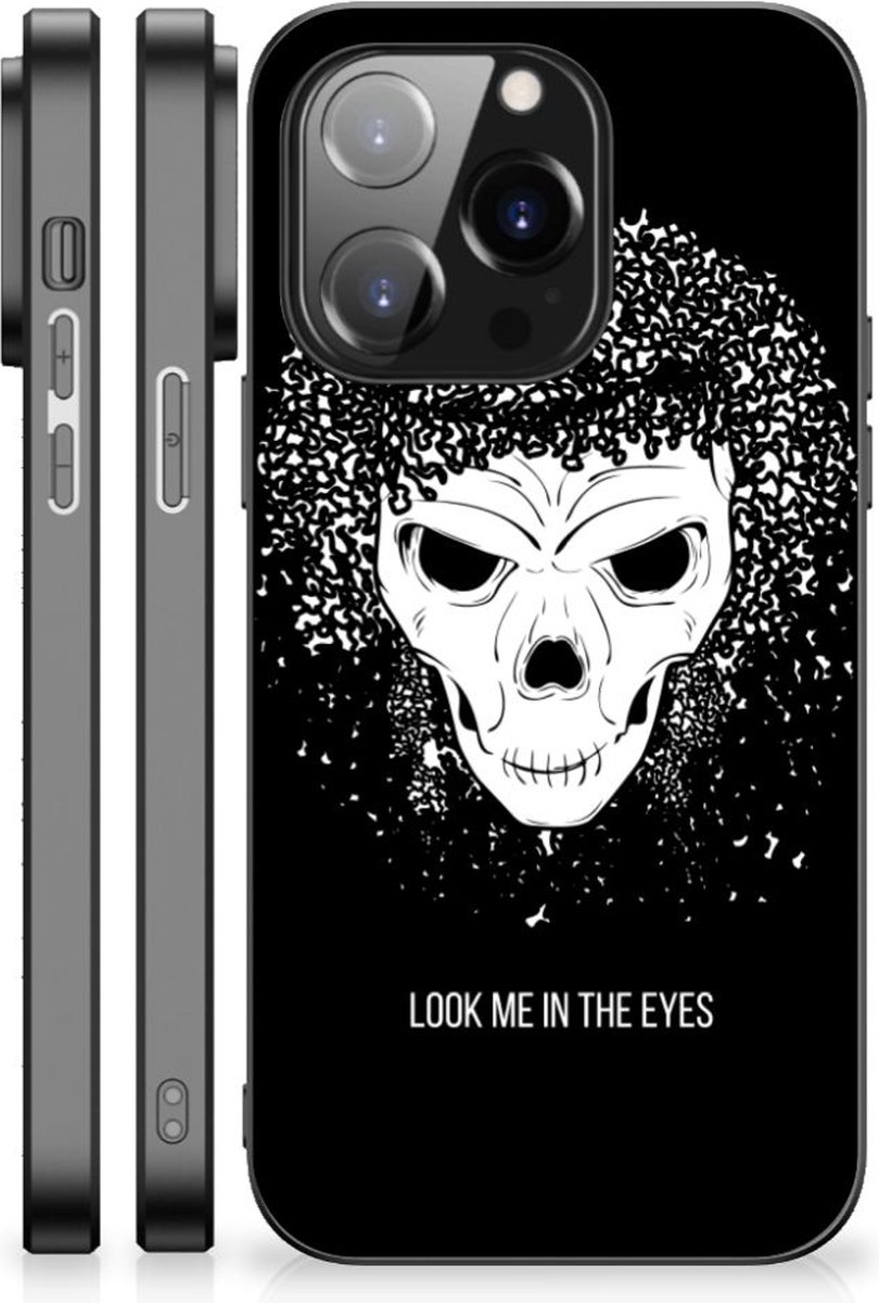 Telefoonhoesje iPhone 14 Pro Skull Hair