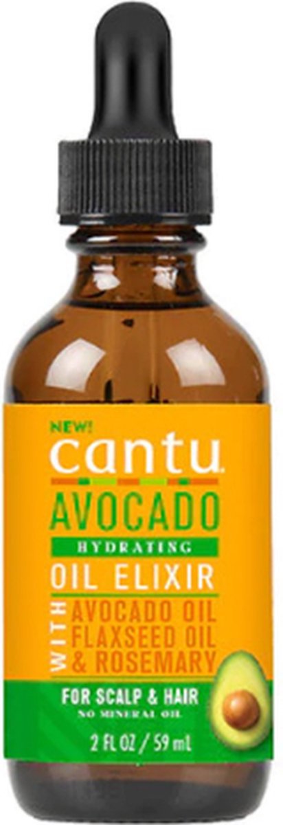 Cantu Avocado Hydrating Hair Oil Elixir 2oz