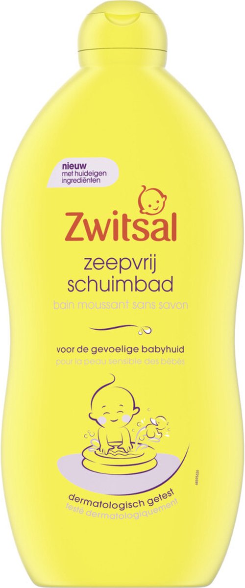 Zwitsal - Zeepvrij Schuimbad - 6 x 700 ml - Voordeelverpakking van Zwitsal — afbeelding 4