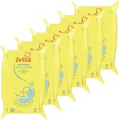 Zwitsal - Débarbouillettes pour Bébé Bonjour - 6 x 20pcs - Pack économique