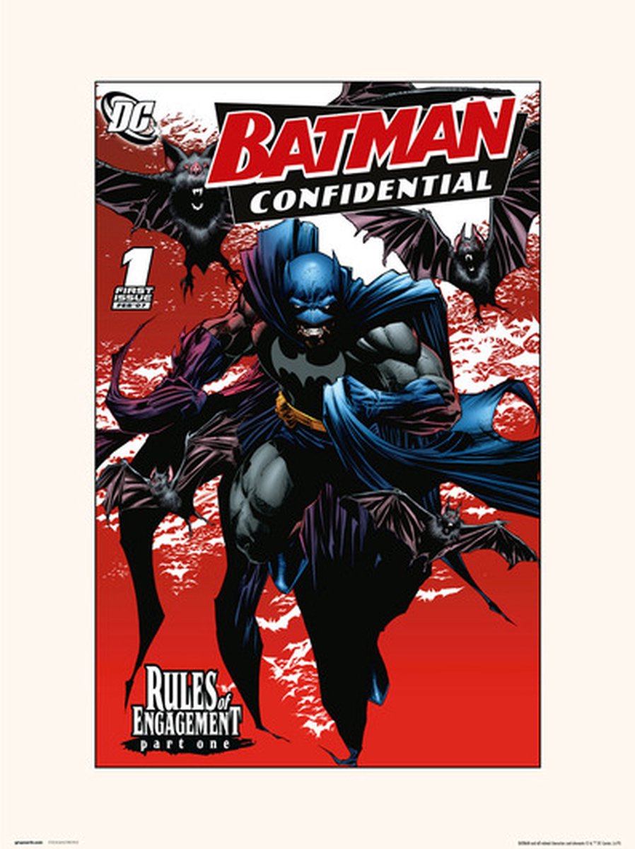 Grupo Erik Marvel COMICS BATMAN CONFIDENTIAL - Art Print 30x40 cm