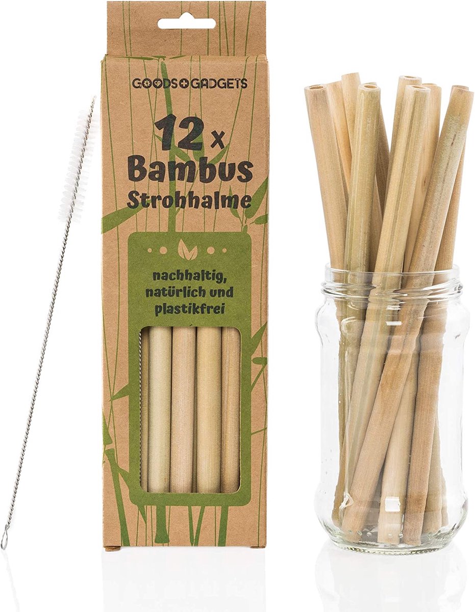 Set van herbruikbare rietjes – reusable straw set - Duurzaam en stijlvol – ecologisch