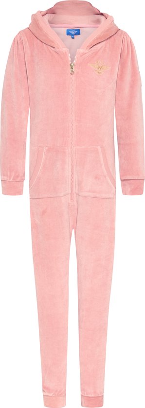 Wick Wings - Grenouillère - Velours Pink - 80% Coton - 134/140