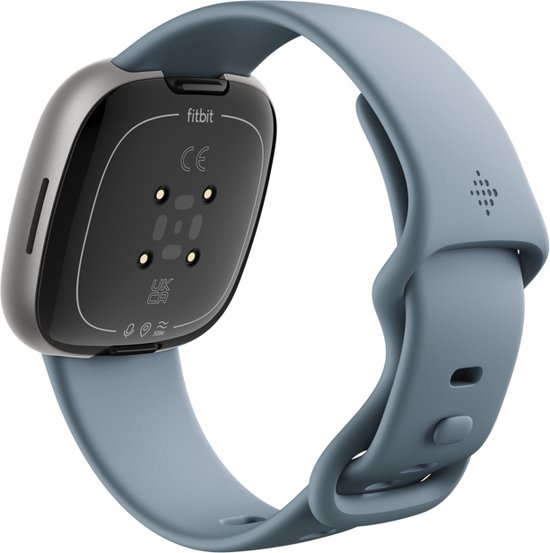 Fitbit Versa 4 - Smartwatch heren en dames - Blauw