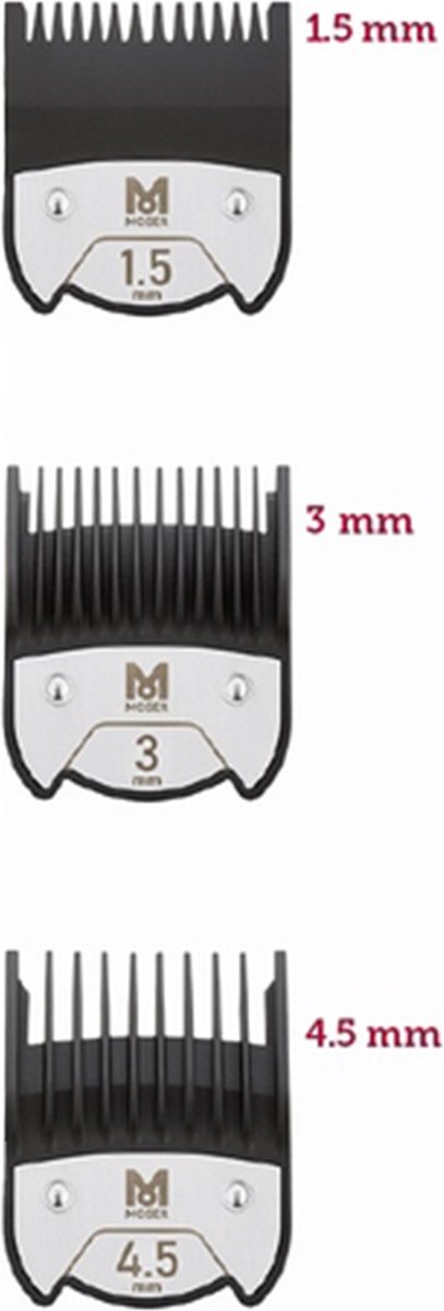 Wahl - Opzetkam Type 19 1801 Set Magnetic 1.5+3.0+4.5