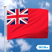 Groot Brittannië koopvaardij vlag 200x300cm