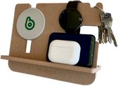 Bluelign Sustainable Wireless Charger desk organizer - Recycled Draadloze Oplader 10Watt Grijs