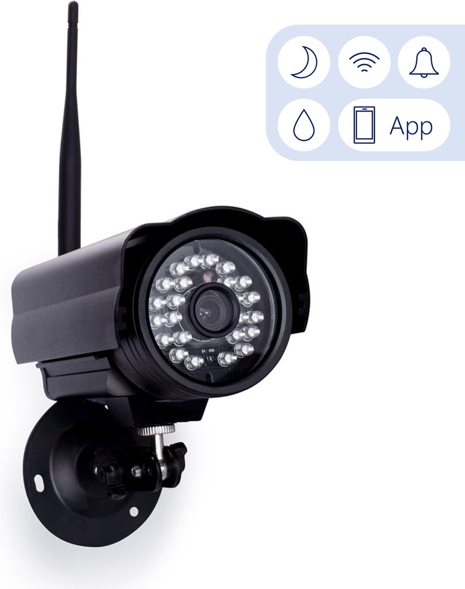 Smartwares C923IP IP Camera – Geschikt voor buitengebruik – Nachtzicht – Bewegingsdetectie