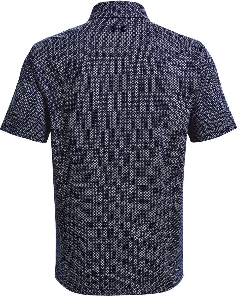 Under Armour T2G Printed Polo-Victory Navy